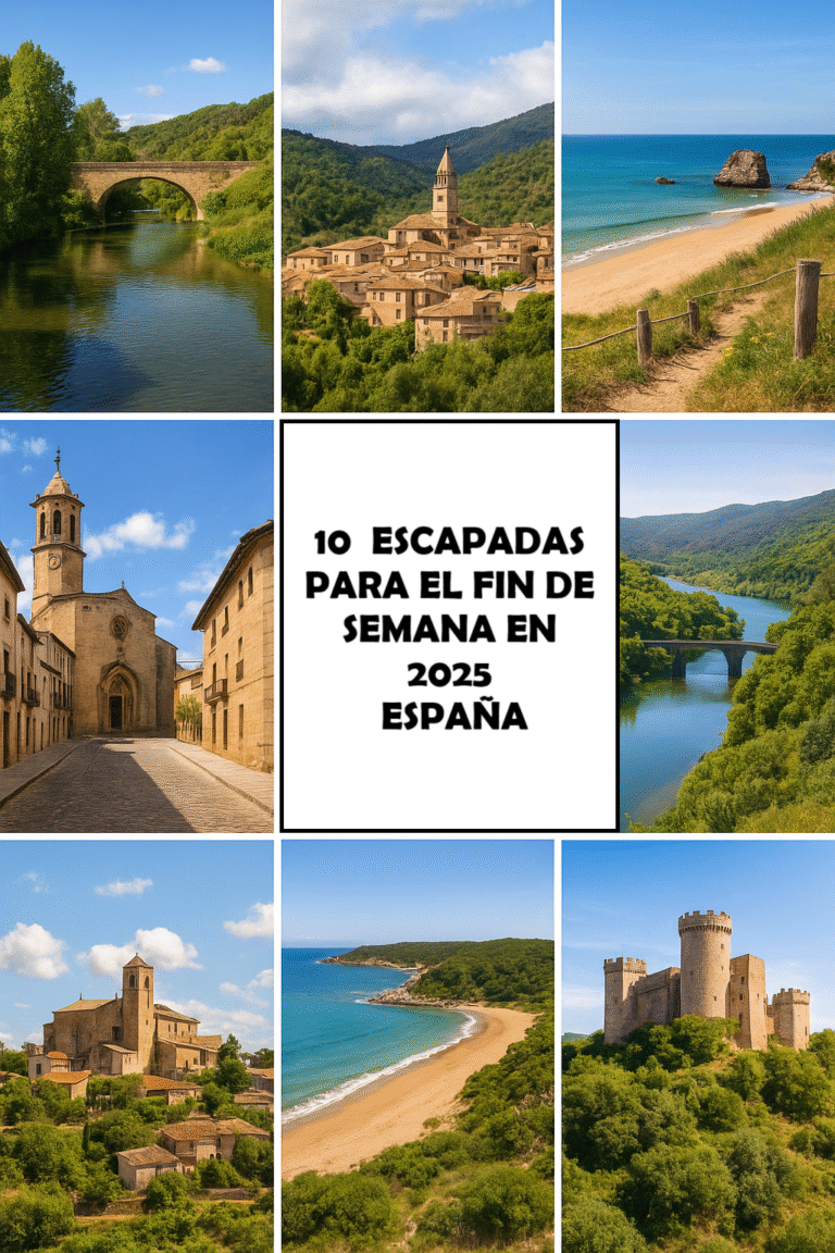 10 escapadas fin de semana España